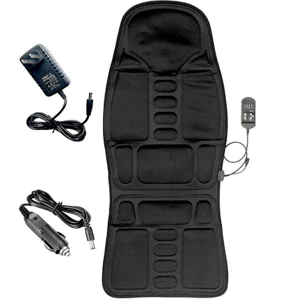Heated Massage Chair Pad for Back and Neck, Back Massager with Heat and 8 Modes