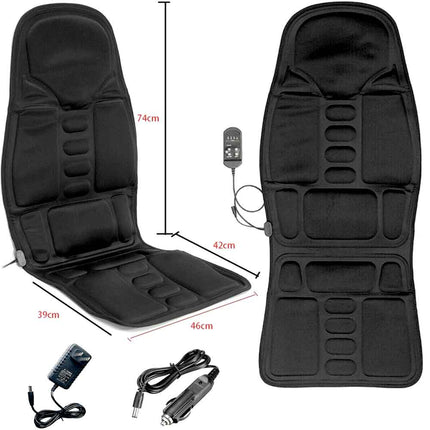 Heated Massage Chair Pad for Back and Neck, Full Body Massager for Home and Car – image 7
