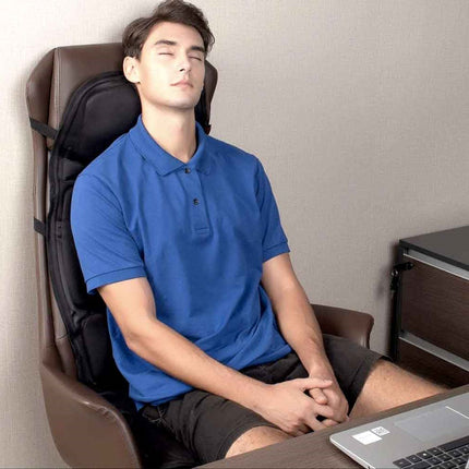 Heated Massage Chair Pad for Back and Neck, Back Massager with Heat and 8 Modes – image 4