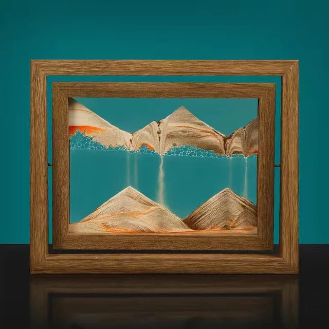Moving Sand Art