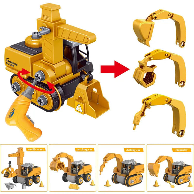 Master Builder Set | Engineering Toy with Easy-to-Use Tools | Develops Creativity and Teamwork 1