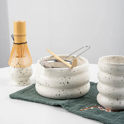 Matcha Essentials | 7-Piece Matcha Set with Bamboo Whisk & Scoop | Complete Kit for Perfect Tea Preparation 2