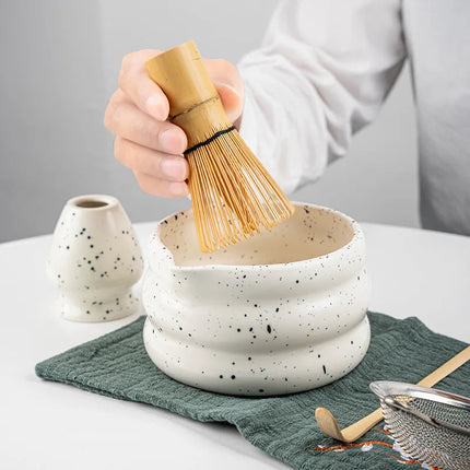 Matcha Essentials | 7-Piece Matcha Set with Bamboo Whisk & Scoop | Complete Kit for Perfect Tea Preparation 4