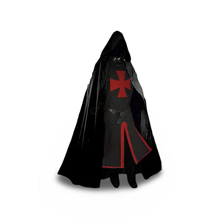 Medieval Knight Costume | Classic Tunic & Cloak Design for Themed Events 3
