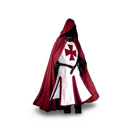 Medieval Knight Costume | Classic Tunic & Cloak Design for Themed Events 6