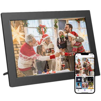 Memora | WiFi Digital Photo Frame with 25.6 cm IPS HD Touchscreen | Instant Sharing for Cherished Memories 0