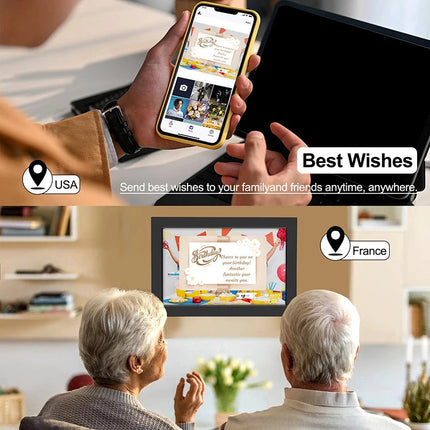 Memora | WiFi Digital Photo Frame with 25.6 cm IPS HD Touchscreen | Instant Sharing for Cherished Memories 4