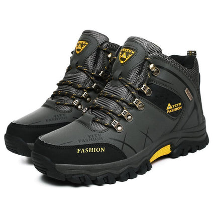 Men's Hiking Boots with Fleece Lining | Waterproof & Non-Slip for Ultimate Winter Comfort 10