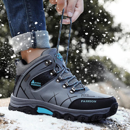 Men's Hiking Boots with Fleece Lining | Waterproof & Non-Slip for Ultimate Winter Comfort 3