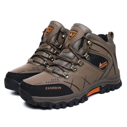 Men's Hiking Boots with Fleece Lining | Waterproof & Non-Slip for Ultimate Winter Comfort 8