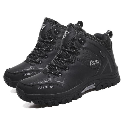 Men's Hiking Boots with Fleece Lining | Waterproof & Non-Slip for Ultimate Winter Comfort 9