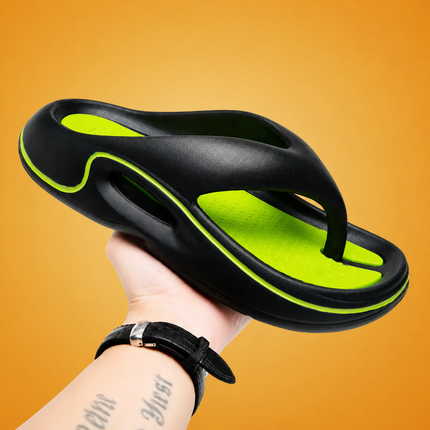 Men's Sandals | Cushioned Flip-Flop Slides with Sport Grip | Lightweight Comfort for Everyday Wear 0