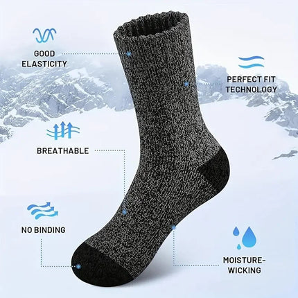 Merino Wool Hiking Socks for Men & Women with Extra Cushioning | Comfortable & Breathable for All Adventures 2
