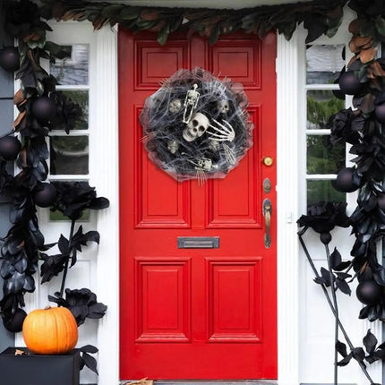 Halloween Garland with Skeleton Decorations, Halloween Party Decor – image 5