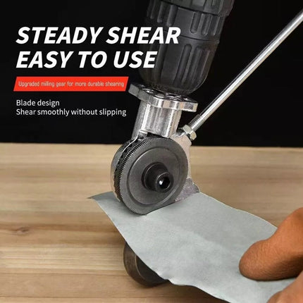 Metal Cutting Adapter | Heavy-Duty Drill Attachment with High-Hardness Blades | Precision Tool for Accurate Metalworking 4