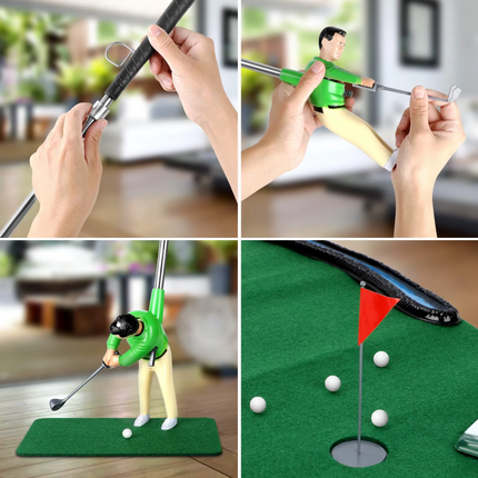 Indoor Mini Golf Set, Childrens Golf Set for Family Game Night – image 4