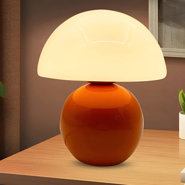 Mid-Century Modern | Decorative Lamp with Warm Ambient Light | Compact Design for Cozy Spaces 0