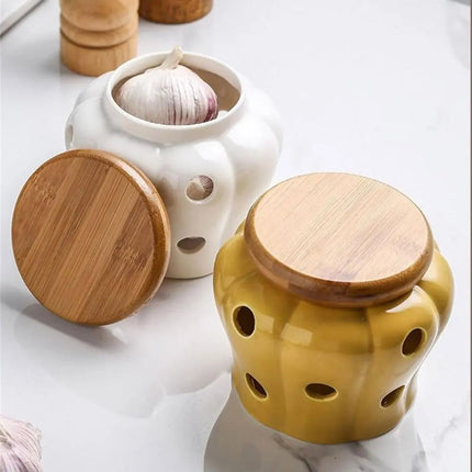 Garlic Keeper with Air Holes, Ginger Storage – image 5