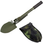 Trench Shovel, Tactical Military Folding Shovel, Entrenching Tool with Pick and Saw, Camping Digging Tool for Survival