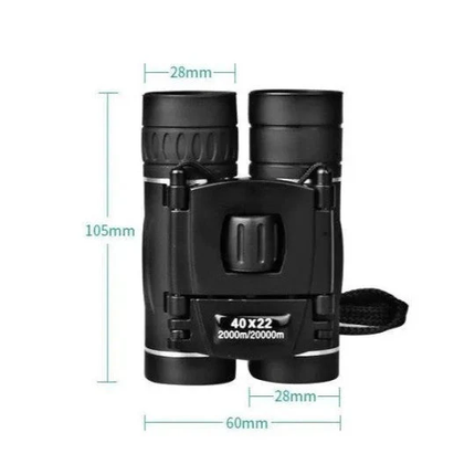 Military HD 40x22 Binoculars | High-Definition Magnification for Outdoor Adventures 4