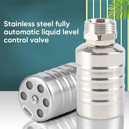 Float Valve for Water Tank, Stainless Steel Float Valve for Water Level Control