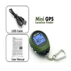 Mini GPS Tracker | Portable Keychain Navigation Device with Distance Logging | Essential Tool for Outdoor Adventures 0
