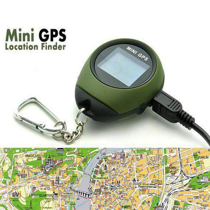 Mini GPS Tracker | Portable Keychain Navigation Device with Long Battery Life | Essential Tool for Outdoor Adventures 2