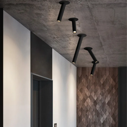 Minimalist Indoor Pendant Light | Directional Aluminum Track Style with Adjustable Beam for Contemporary Spaces 5