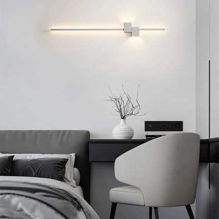 Minimalist LED Wall Light | Slim Design with Indirect Lighting for Modern Ambiance 8