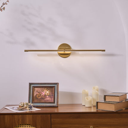Battery Powered Wall Sconce, Linear LED Wall Light with Touch Sensor – image 51