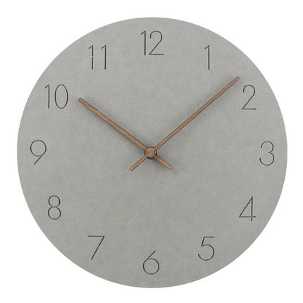 Minimalist Wall Clock Decor | Silent 29 cm Wood Clock with Elegant Scandinavian Design for Tranquil Spaces 5