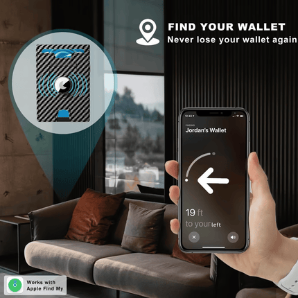 Minimalist Wallet | Slim Aluminum Money Clip with RFID Protection | Stylish Card Holder for Everyday Convenience 2
