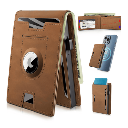 Minimalist Wallet | Slim Aluminum Money Clip with RFID Protection | Stylish Card Holder for Everyday Convenience 5