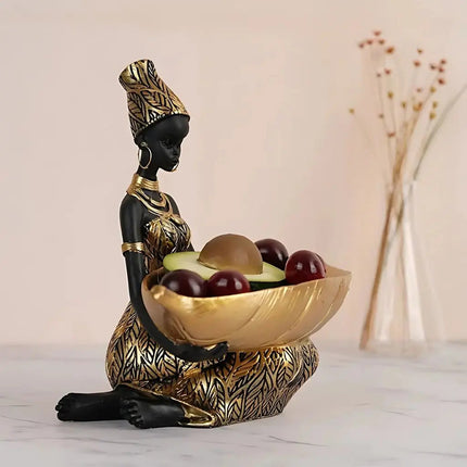 Decorative Tray, Resin Figurine Jewelry Tray