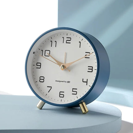 Mira Decorative Table Clock | Silent Sweep Movement, Scandinavian Design 0