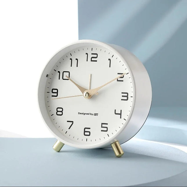 Mira Decorative Table Clock | Silent Sweep Movement, Scandinavian Design 1