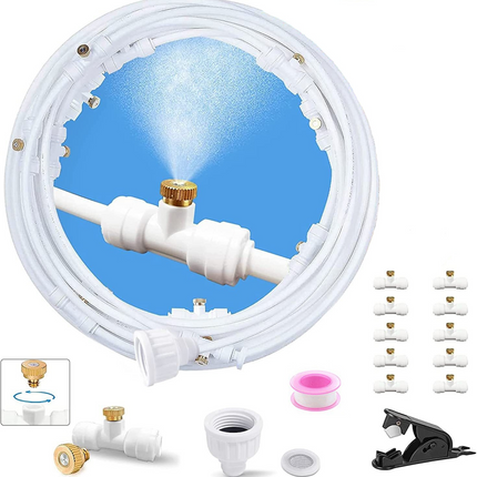 Misting System for Outdoor Use with Quick Setup | Efficient Cooling Solution for Garden and Patio 0