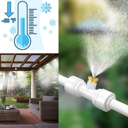 Misting System for Outdoor Use with Quick Setup | Efficient Cooling Solution for Garden and Patio 2