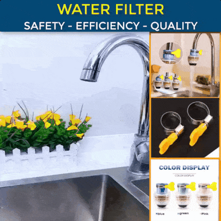 Faucet Water Filter, Activated Carbon Water Filter Tap – image 8