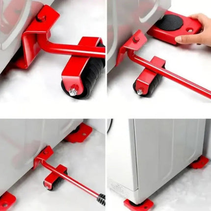 Furniture Lifter Set with 4 Wheels, Moving Dolly for Heavy Furniture and Appliances