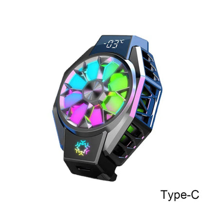 Mobile Fan | Clip-On Cooling Fan with Smart Temperature Display | Portable Solution for Mobile Devices 9