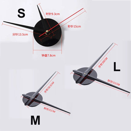Modern Acrylic Wall Clock | Large Mirror Finish Design for Elegant Home Decor 3
