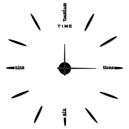 Modern Acrylic Wall Clock | Large Mirror Finish Design for Elegant Home Decor 6
