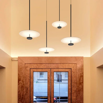 Modern Arc Pendant Lighting with Elegant Ring Design | Minimalist Fixture for Kitchen Island 1