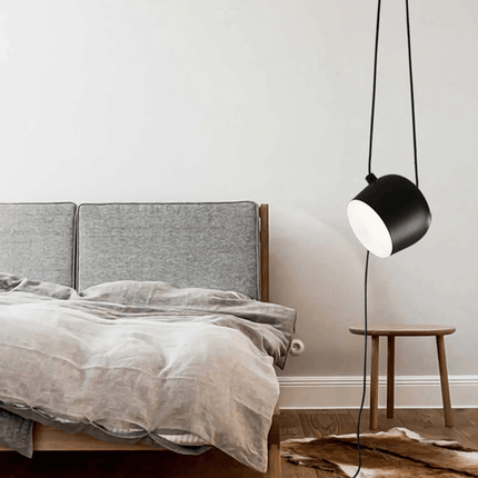 Modern Black Pendant Light with Drum Design | Stylish Kitchen Pendant Lighting for Ambient Illumination 7
