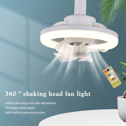 Modern Ceiling Fan Light with Remote Control & Dimmable Features | Stylish Design for Comfortable Indoor Atmosphere 2