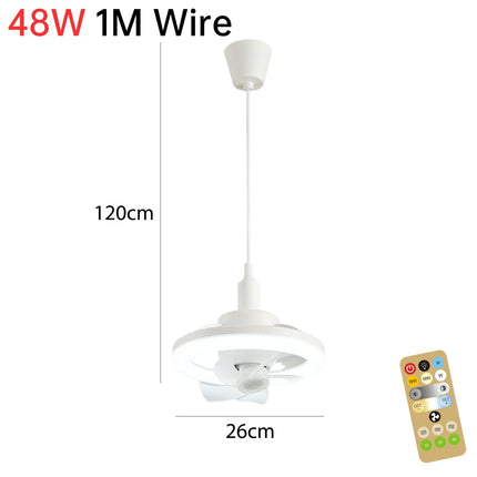 Modern Ceiling Fan Light with Remote Control & Dimmable Features | Stylish Design for Comfortable Indoor Atmosphere 6