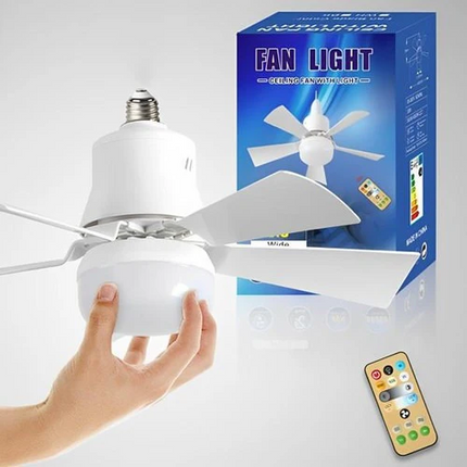 Modern Ceiling Fan with Integrated LED Light & Remote Control for Efficient Airflow 9