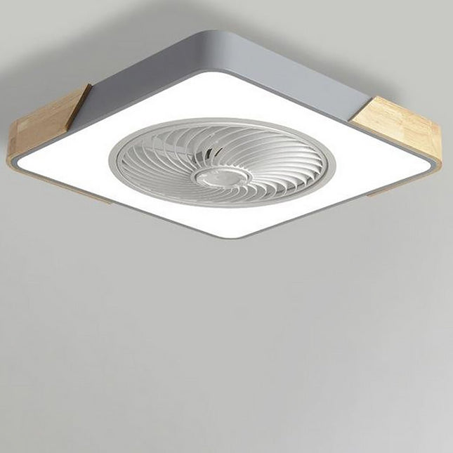 Modern Ceiling Fan with Lights | Bladeless Design & Remote Control for Stylish Comfort 1