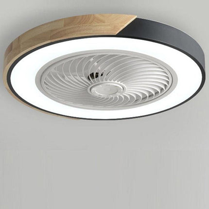 Modern Ceiling Fan with Lights | Bladeless Design & Remote Control for Stylish Comfort 8